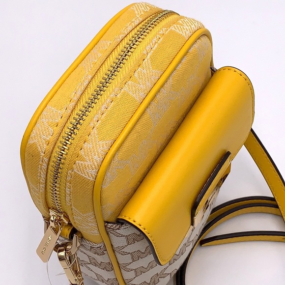 MICHAEL KORS SLOAN EDITOR SMALL NS TOP ZIP FLAP PACKET XBODY BUTTER MULTI - Picture 7 of 16